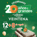 Krispy Kreme celebra 20 años en México